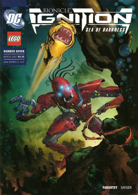 2007 - Ignition Comic 7: Mask of Life, Mask of Doom