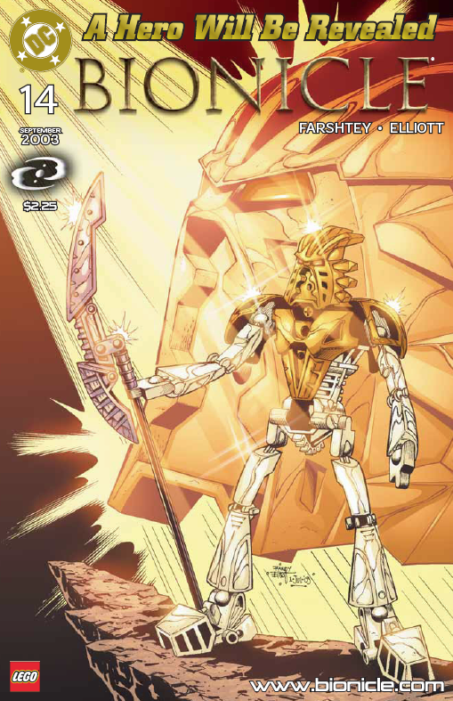 2003 - BIONICLE Comic 14: At Last — Takanuva