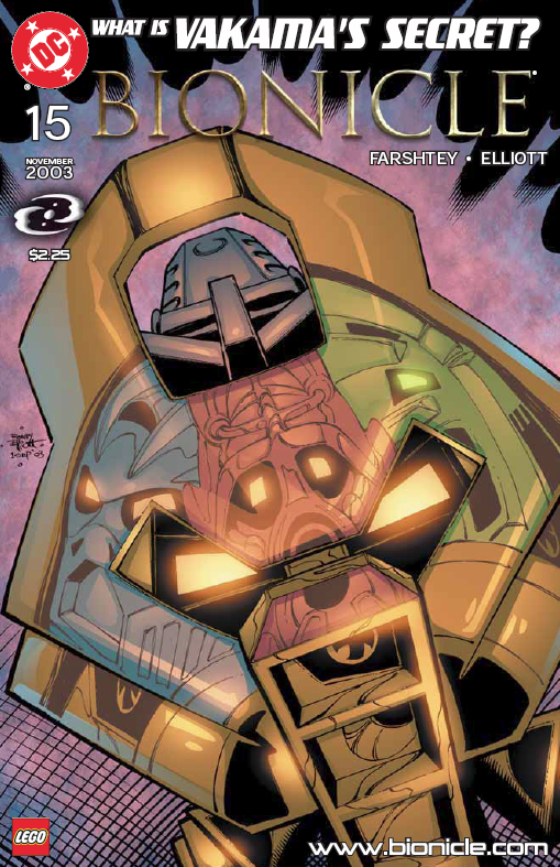 2003 - BIONICLE Comic 15: Secrets and Shadows