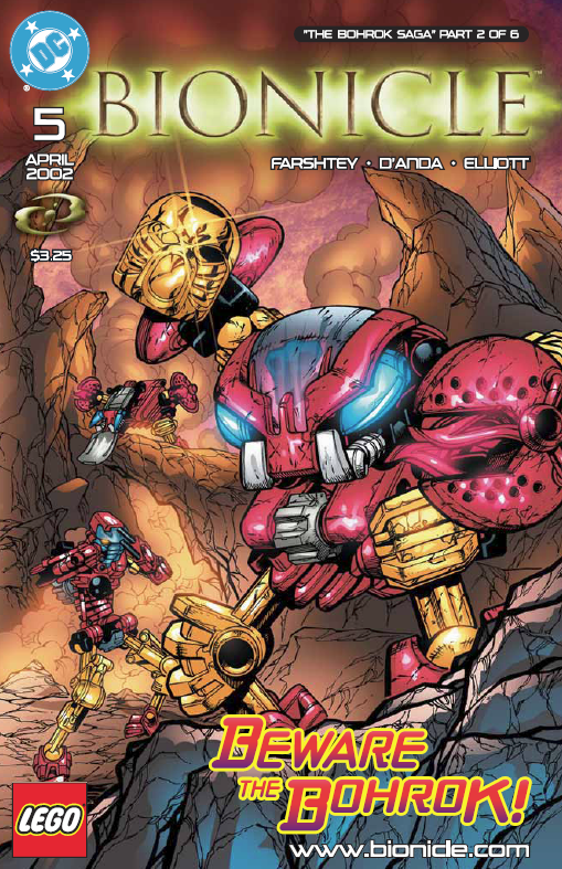 2002 - BIONICLE Comic 5: To Trap a Tahnok