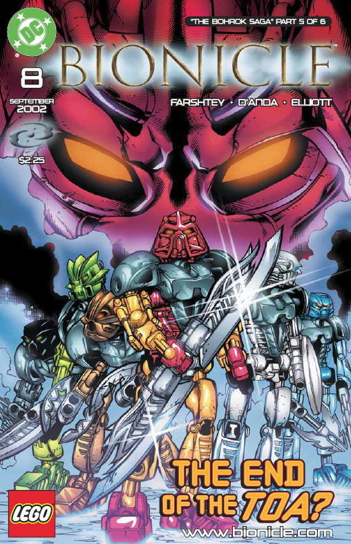 2002 - BIONICLE Comic 8: The End of the Toa?