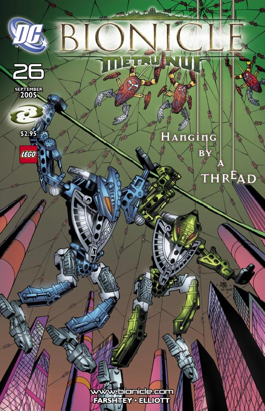 2005 - BIONICLE Comic 26: Hanging By a Thread